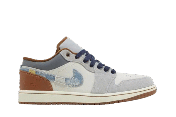 1 Low Se Phantom Repaired Denim Swoosh With Box