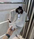 Zar a Brown Premium Knitted Classic Polo T-Shirt