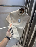 Hacket Beige Logo Print Classic Polo T-Shirt