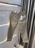Calvi n klein Beige Premium Classic Linen Trouser