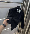 H &M Balck Premium Knitted Classic Pull over