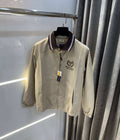 Ralp h Lauren Beige Tennis Club Edition Imported Premium Bomber Jacket