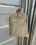 Zar a Beige Premium Classic Bomber Jacket