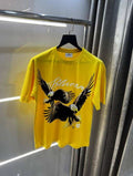 Bluorang Yellow Eagle EmBosS..ed Print Imported Oversized T-Shirt