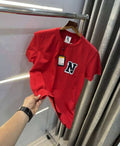 Nik e Red Back Print Premium T-Shirt