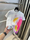 Calvin Klei n White Splash Print Premium T-Shirt