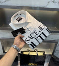 Versace  Couture White Kapil Sharma Edition Premium Shirt With Bo..x. Packing And Carry Bag