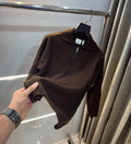 H &M Brown Imported Premium Knitted Pull Over