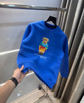 Ralph  Lauren Blue Teddy Edition Imported Sweatshirt