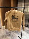 Burberr y Brown Fleece Premium Hoodie
