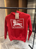 Burberr y Red Fleece Premium Hoodie