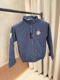 Ralph Laure n Navy Blue Jacket Bomber Full sleeves