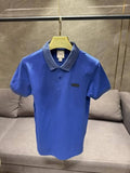 SALE CALVIN KLEI_N ROYAL BLUE PREMIUM FABRIC COLLAR WORK POLO