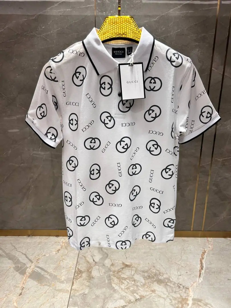 GUCC_I GG WHITE PREMIUM IMPORTED POLO