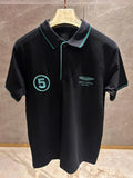 HACKET_T BLACK BLUE x ASTON MARTIN PREMIUM POLO