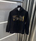 Arman i Exchange Black Logo Print Imported Hoodie