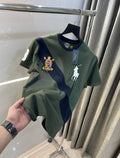 Ralph Lauren Green Logo Work Imported T-Shirt