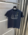 Arman i Exchange Navy Blue Logo Work Premium T-Shirt