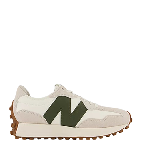 327 Green Khaki Off White