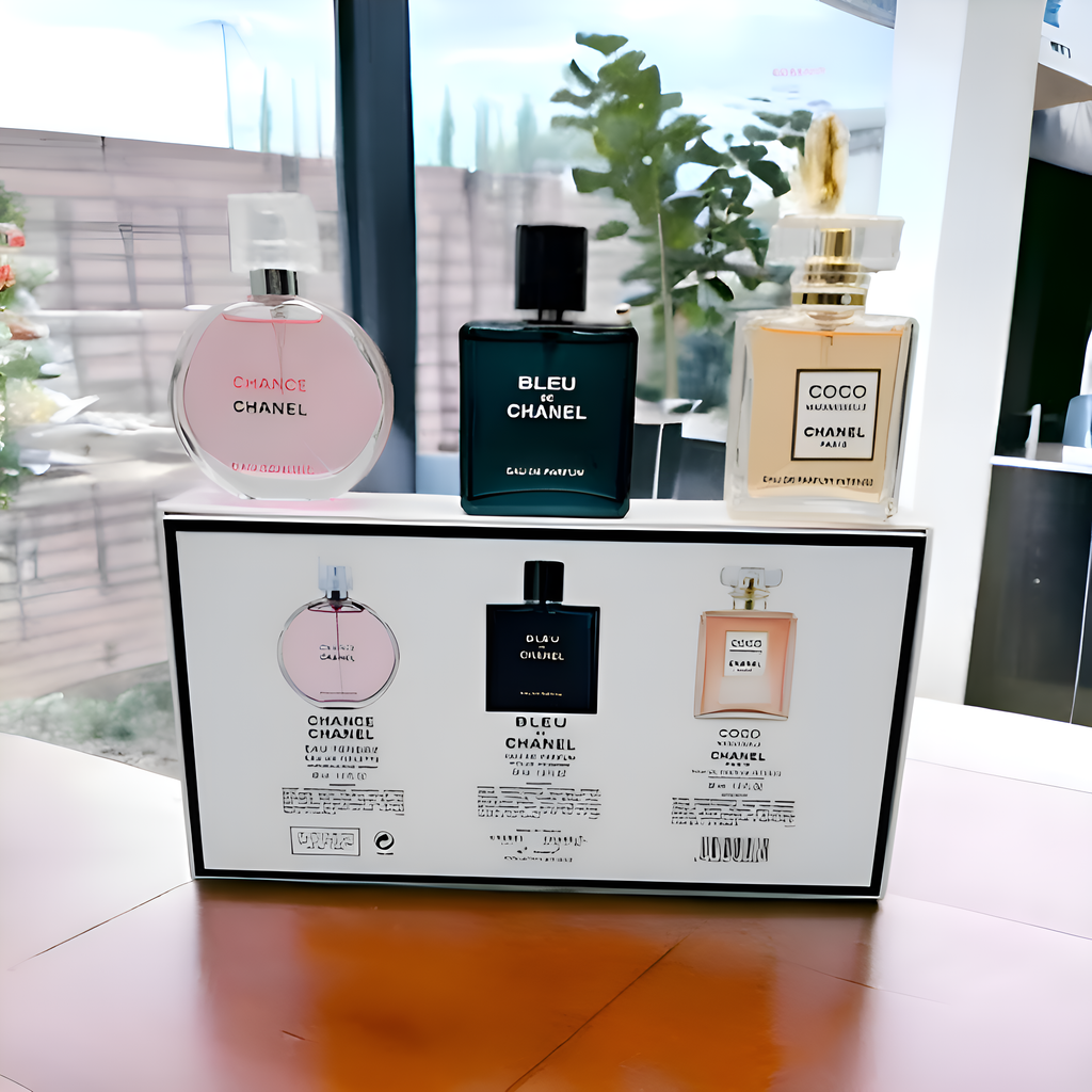 Chanel Eau De Parfum Gift Set Of 3