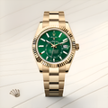 Rolex Sky Dweller Gold Green Oyster 2025