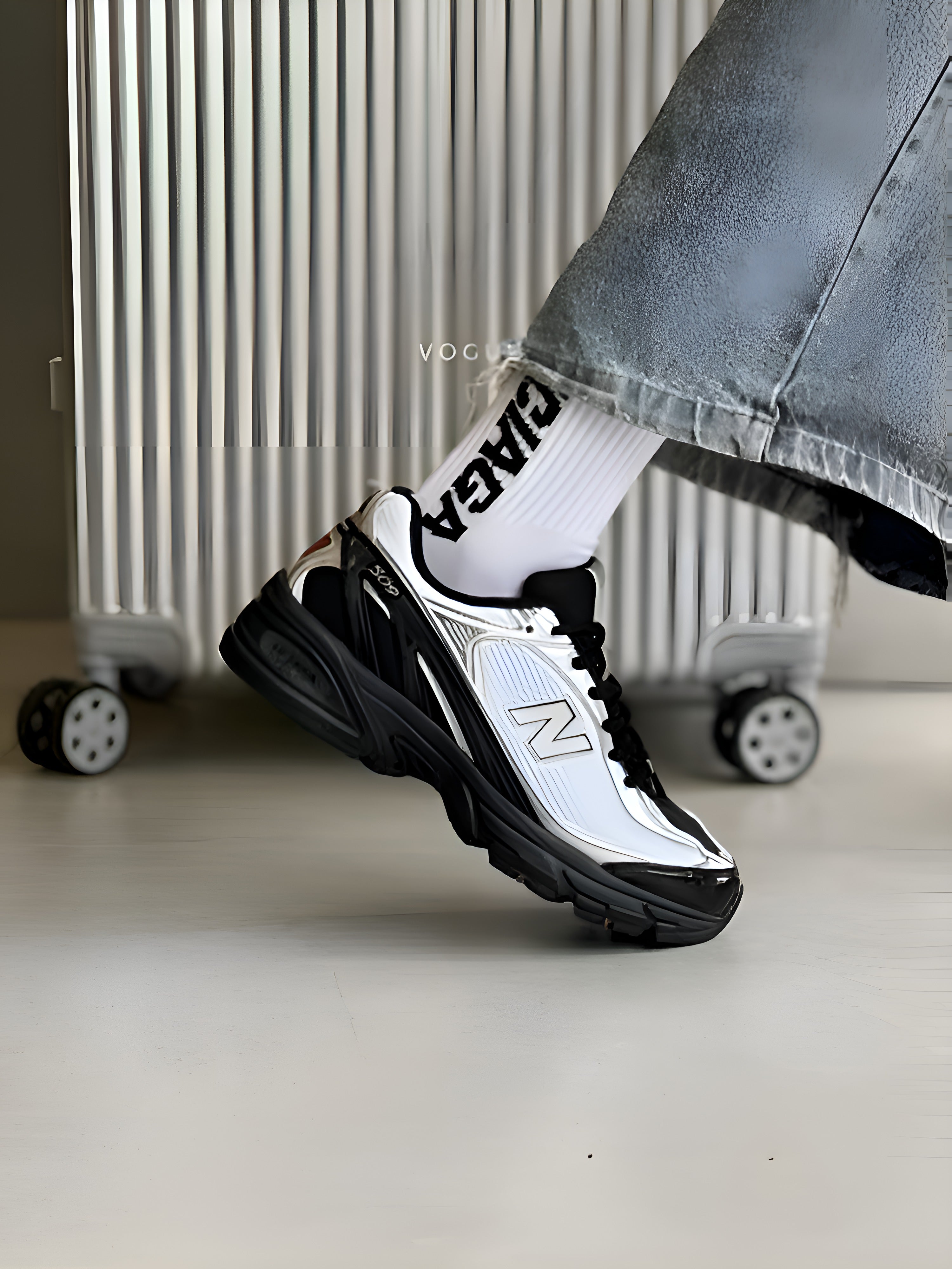New Balance 509 Black white womens