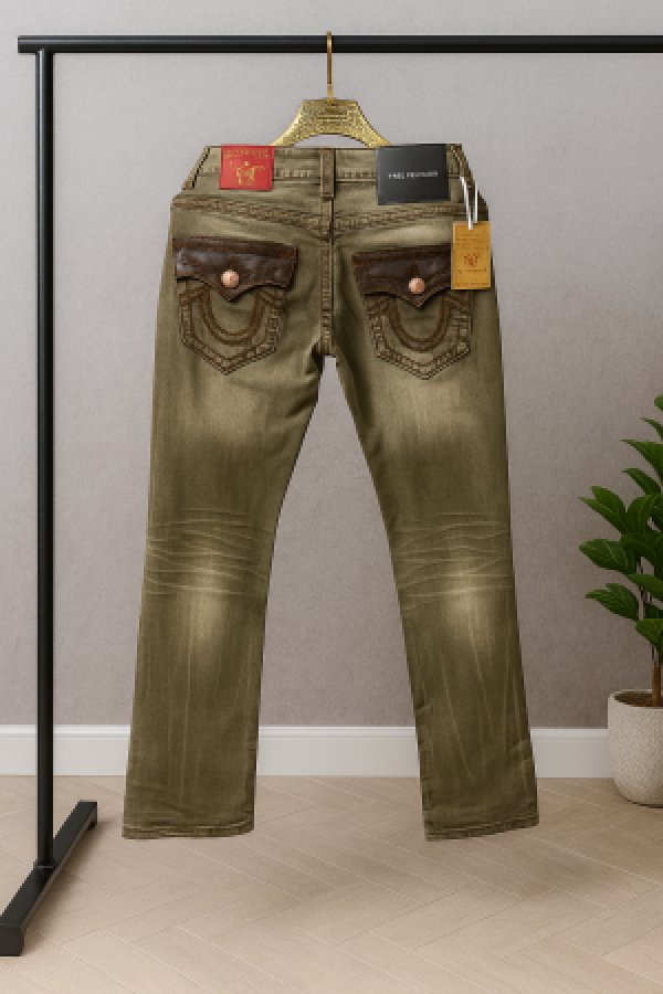 TRUE RELIGION JEANS TURKEY IMPORTED CAMEL