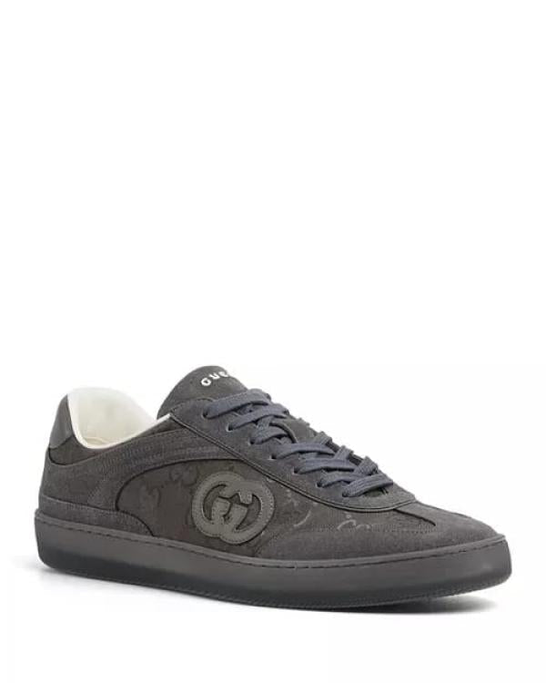 Gucci G75 grey suede