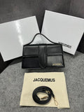 Jacquemus Le Grand Bambino Crossbody Bag With OG Box & Dust Cover Ja01 Black