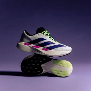Adida s Adizero Evo SL White Purple Lime