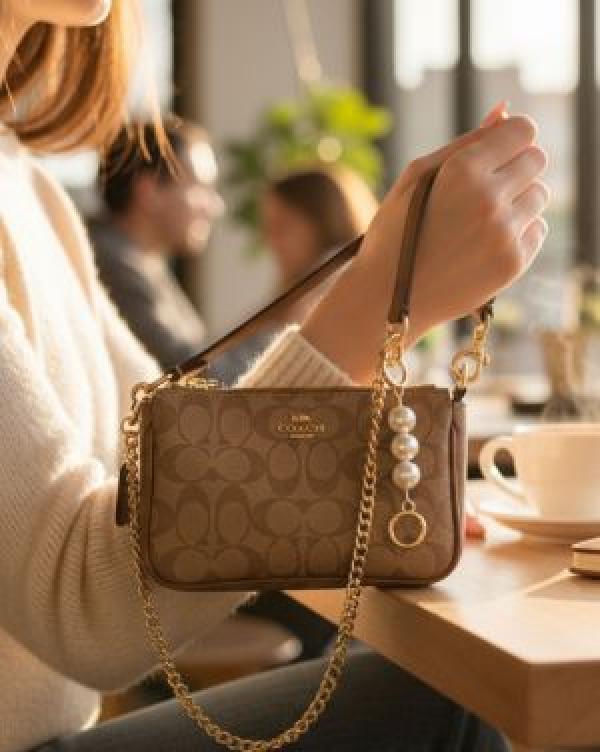 Coach Nolita Classy Flowe Patch Sling Bag With box 5806