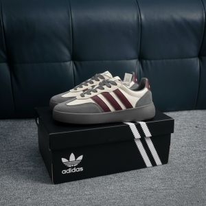 ADIDA.S BARRED GREY MAROON