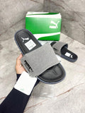 PUMA LEADCAT 2.0 PALERMO FOIL SLIDES GREY