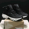 On Running Cloudrock Mid Waterproof Black White