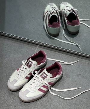 Adida s Samba OG Putty Grey Maroon