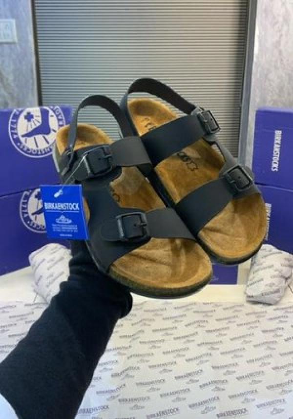 BIRKENSTOCK BLACK SANDSLE