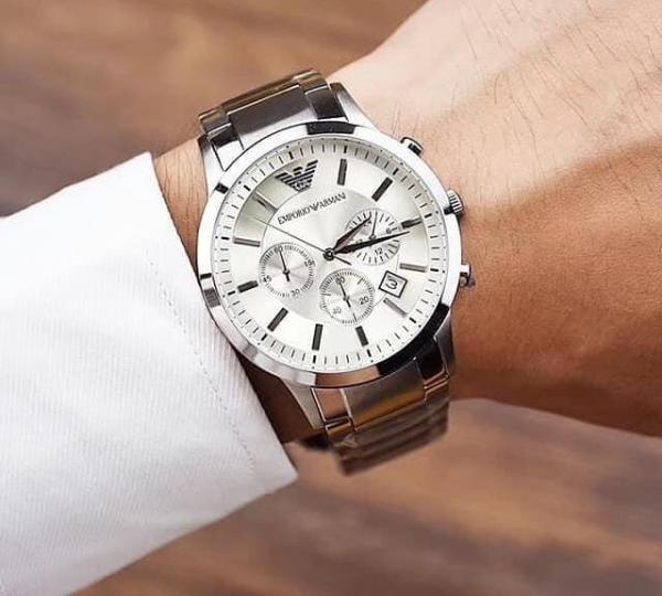 Emporio Arman_i Classic Silver-White