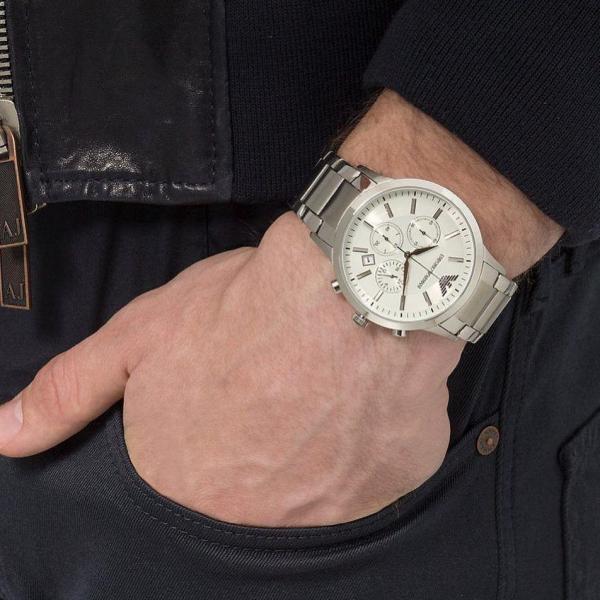 Emporio Arman_i Classic Silver-White