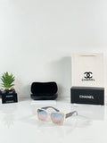 Chanel WMNS 9571 Cream Blue Pink
