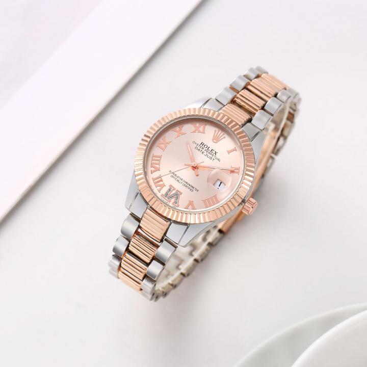 Rolex Oyster perpetual Date just 2Ton-Copper-Pink