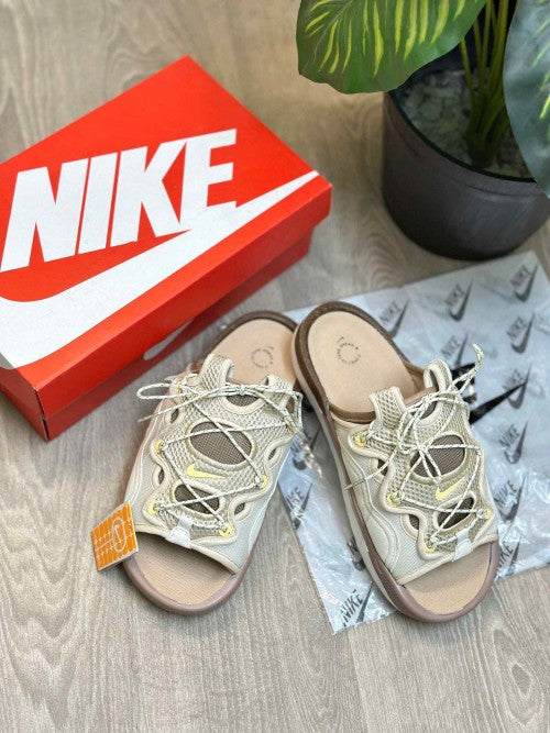 Nike Offline 2.0 Slip-On Premium Beige Sandal