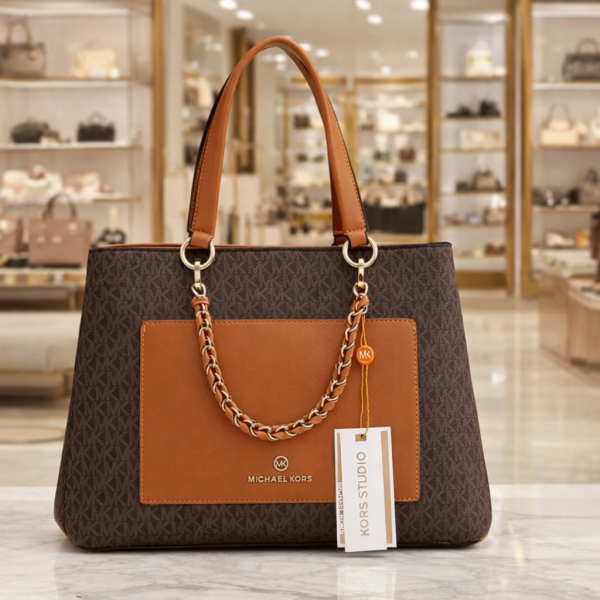 Michael_Kors Marilyn Tote Bag With Box DustBag Sling Belt