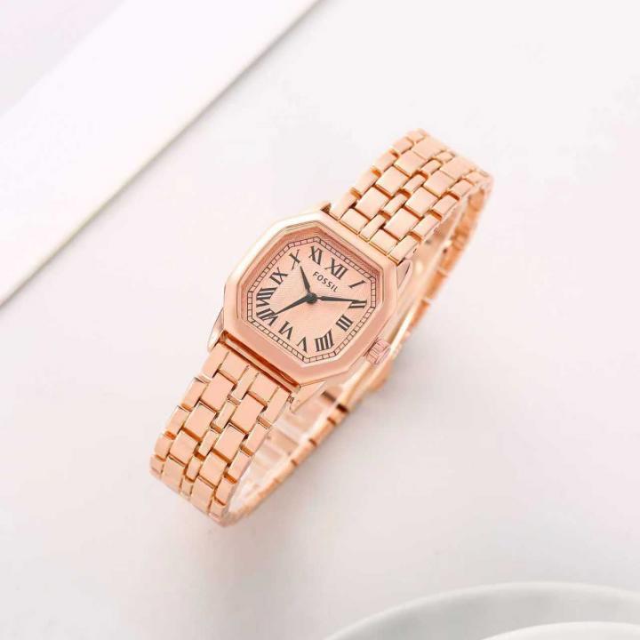 Fossil Harlow Copper-Pink