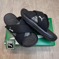PUMA SOFTRIDE SEAVE CROSS STRAP BLACK