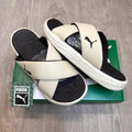 PUMA SOFTRIDE SEAVE CROSS STRAP BEIGE