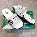 Puma Mercedes AMG Petronas Soft Comfort Premium Beige Black Slides
