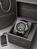 Tommy hilfiger Automatic Silicon Black-Silver
