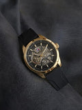 Tommy hilfiger Automatic Silicon Black-Gold