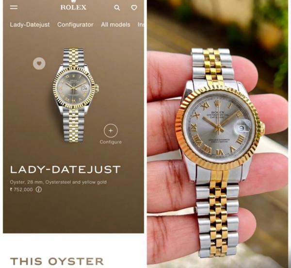 Rolex Oyster Perpetual Date Just Ladies