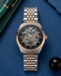 Emporio Armani Antonio Automatic 2Ton-Copper-Black